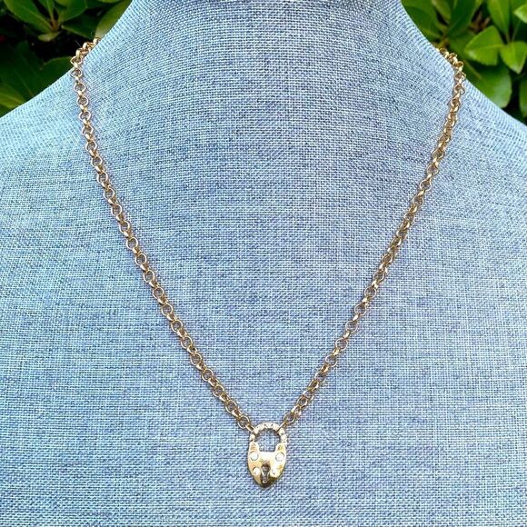 Two Urban Outfitters OU Layering Mixed Media Gold/Silver Chain/Key Necklaces NWT - Picture 2 of 10